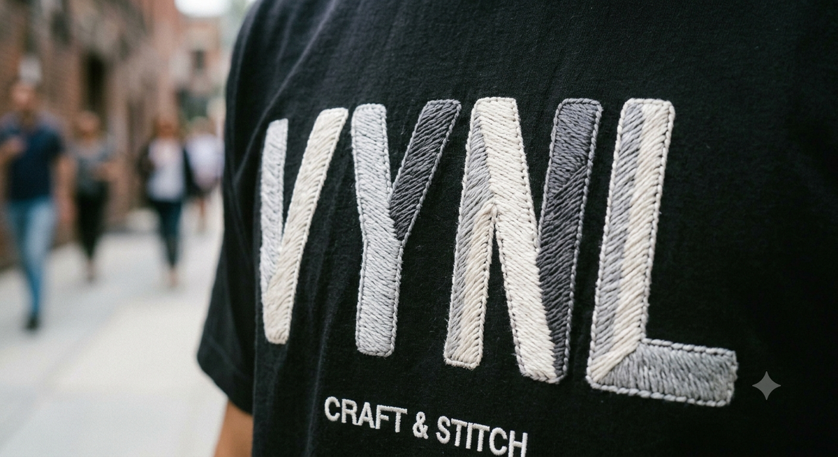 EMBROIDERED